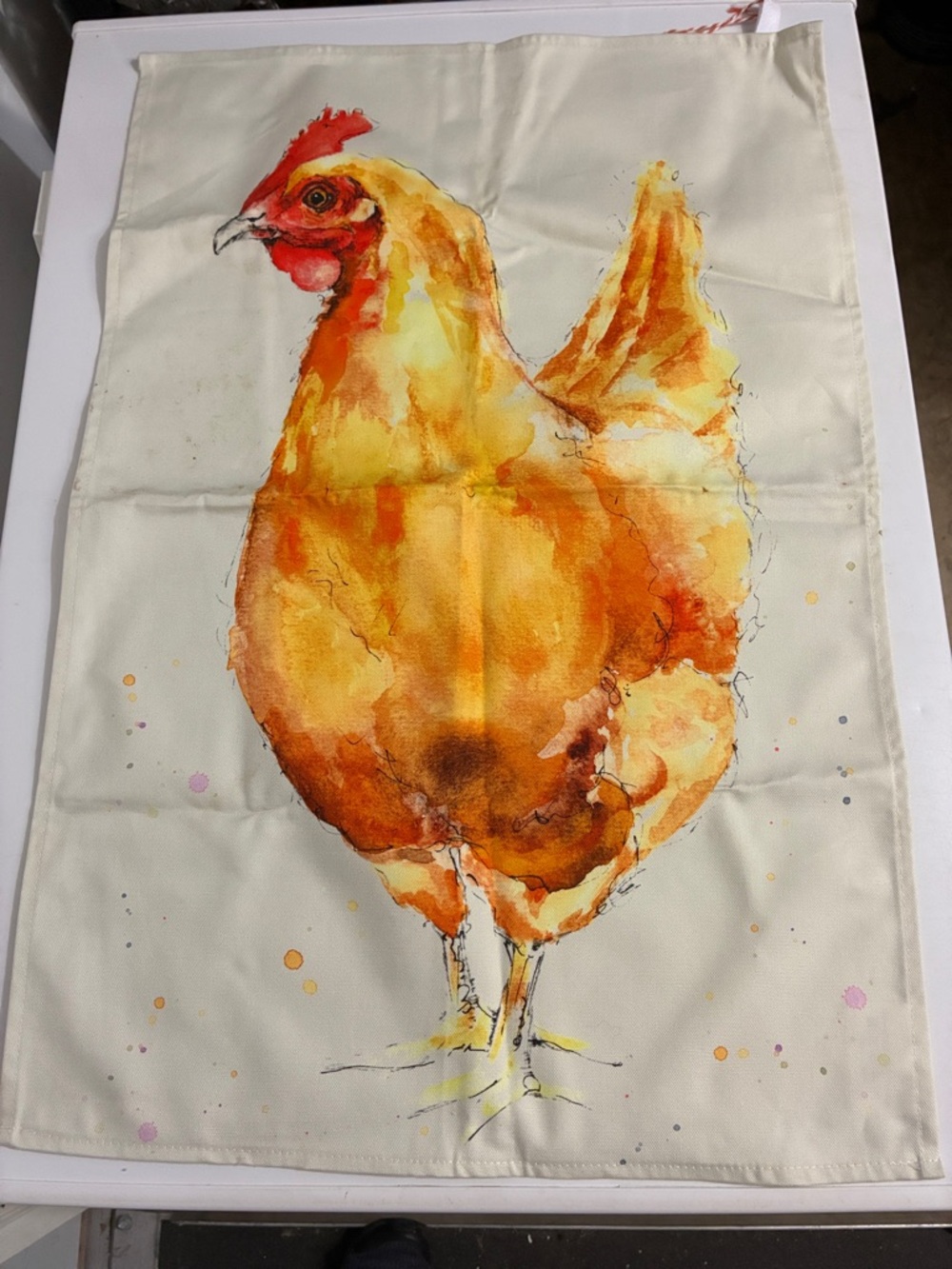 Chicken Tea Towel - Chicken Kitchenware - Contemporary Country Kitchen